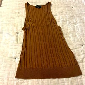 Lightweight sweater tank